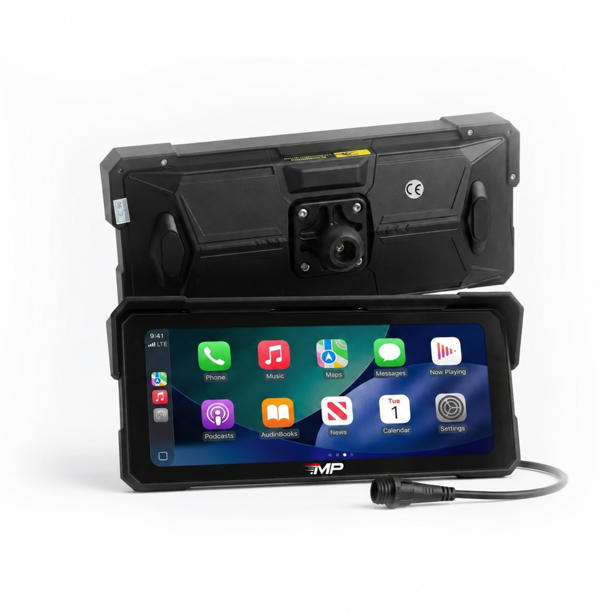 Motoplay 8.1" Slim® | Apple CarPlay and Android Auto