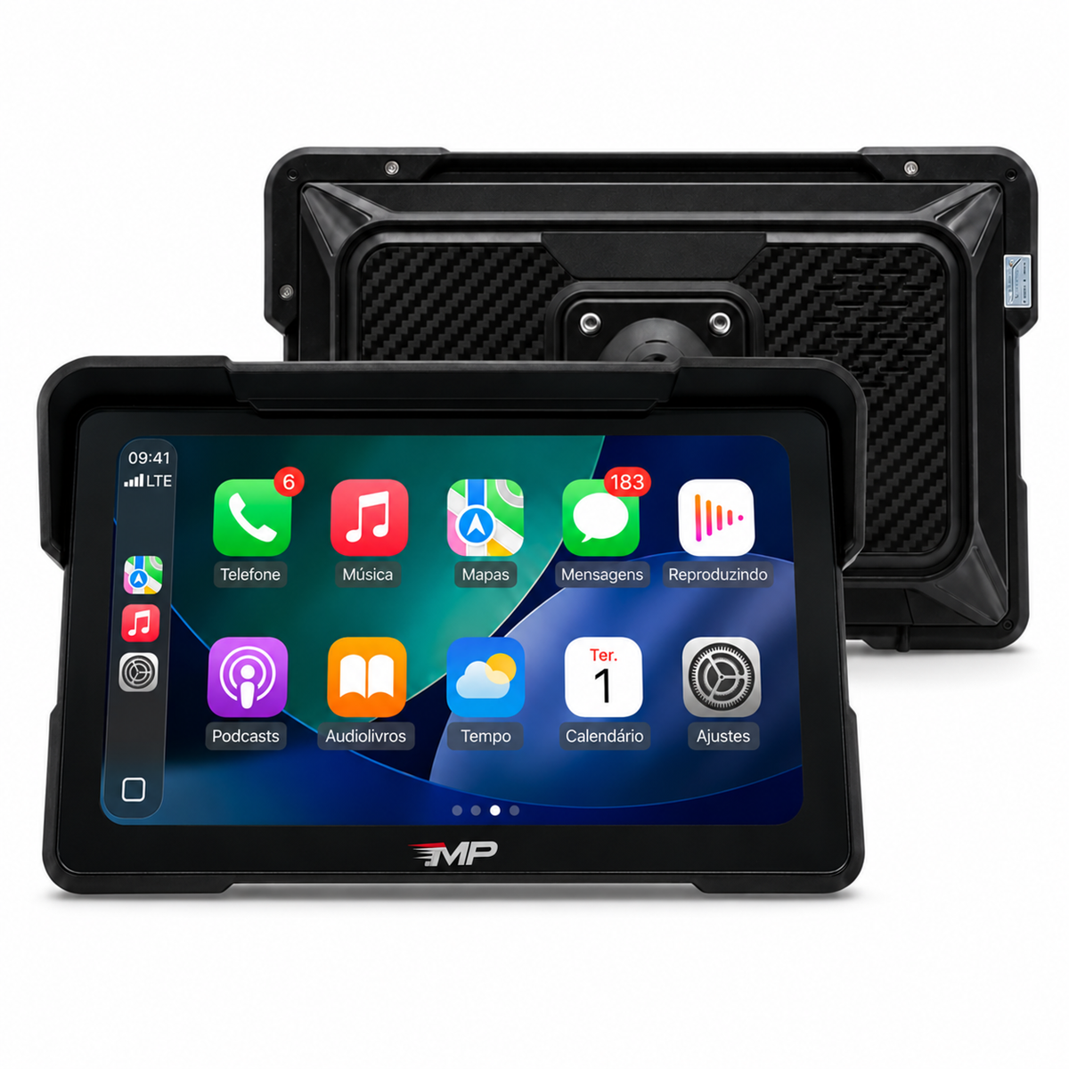 Motoplay 7" Pro Max® | Apple CarPlay and Android Auto